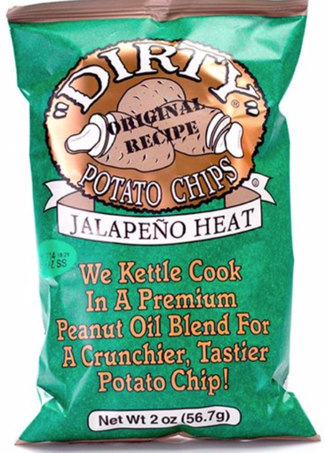 Imagen de JALAPENO HEAT POTATO CHIPS DIRTY POTATO CHIPS