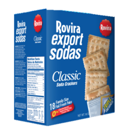 Imagen de GALLETAS EXPORT SODA IND ROVIRA