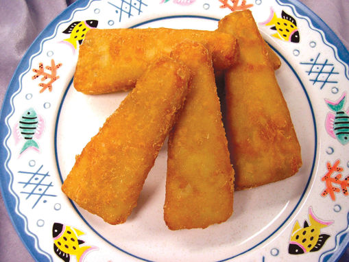 Imagen de 4OZ CRNCHY BATTER POLLOCK WEDGE TRIDENT