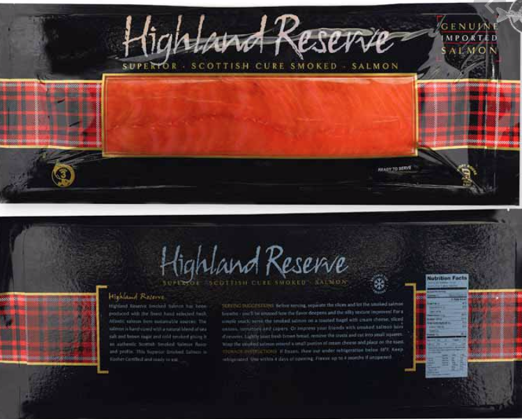 José Santiago Home Delivery. SMOKED SCOTTISH SALMON LIGHTHOUSE/HIGHLAND