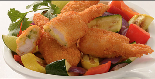 Imagen de BREADED STUFD SHRIMP W/MNTRRY TAMPA MAID