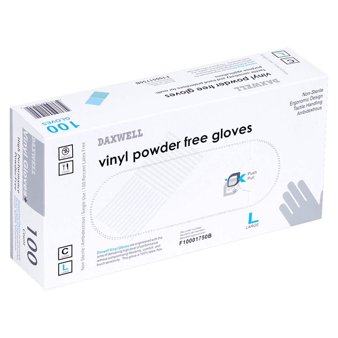 José Santiago Home Delivery. VINYL GLOVES LRG POWDER FREE DAXWELL/ANCHOR