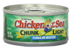 Imagen de CHUNK LIGHT TUNA IN WATER CHICKEN OF THE SEA