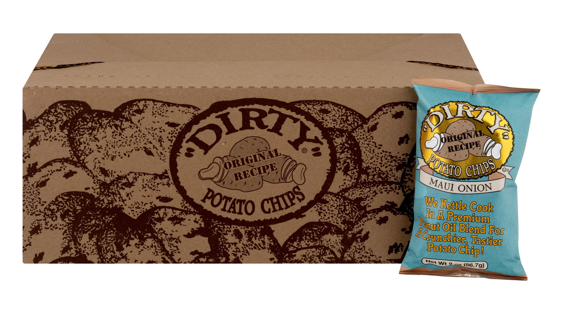 José Santiago Home Delivery. MAUI ONION POTATO CHIPS DIRTY POTATO CHIPS