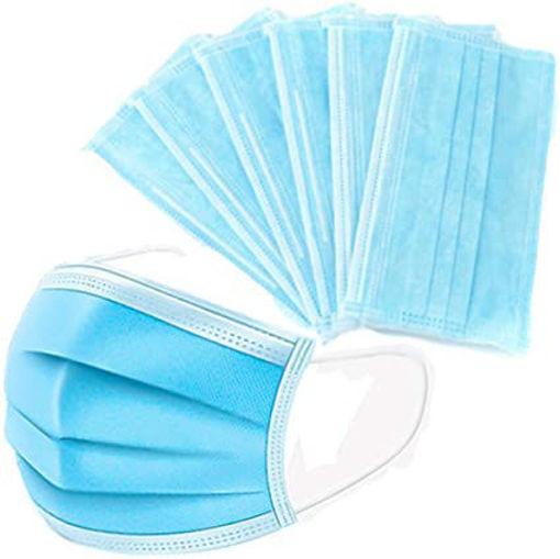 Imagen de FACE MASK 3 PLY BLUE PACKER LABEL