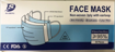 Imagen de FACE MASK 3 PLY BLUE PACKER LABEL