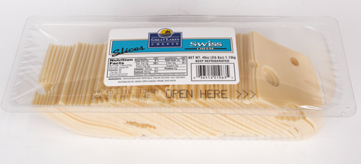 Imagen de SWISS SLICED 0.50 OZ. GREAT LAKES