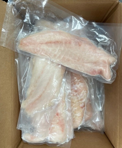 José Santiago Home Delivery. GROUPER FLT SKNL BNL 6-10 OZ PACKER LABEL
